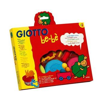 Set pâte à jouer 3x100g + accessoires GIOTTO - 1